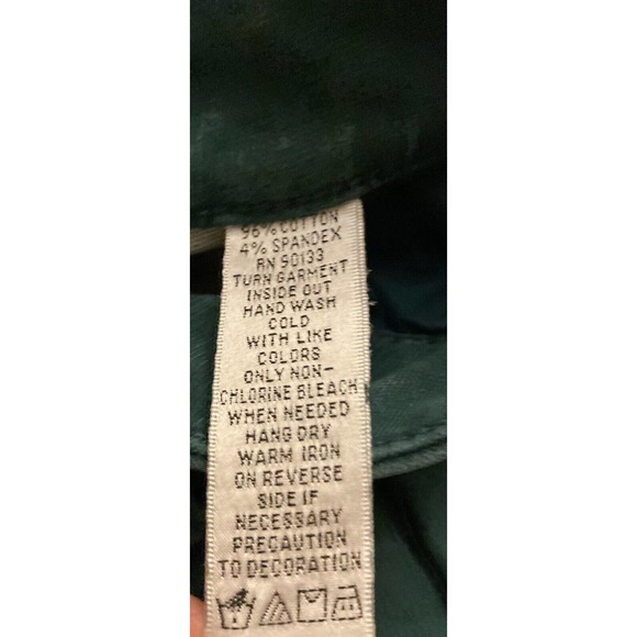 Women’s Quacker Factory Dream Jeannes Size 12 Heart Rhinestones Bling QVC - Picture 7 of 10